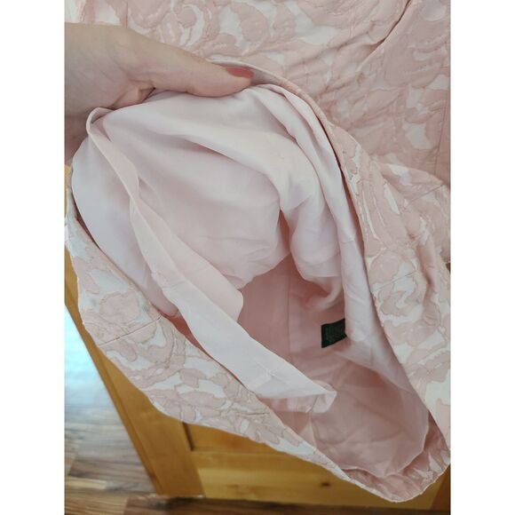 Lauren Ralph Lauren Pink Floral Sheath Dress 12 Coquette Girly Feminine Pastel - Picture 5 of 5